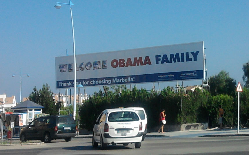 Marbella takes Obama visit seriously