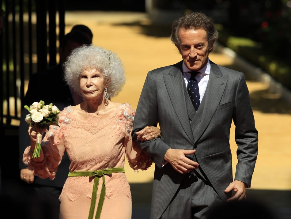 Spanish Royal Wedding: 85-Year-Old Duquesa de Alba Married