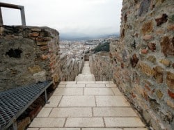 Gibralfaro Castle located in the city of Malaga