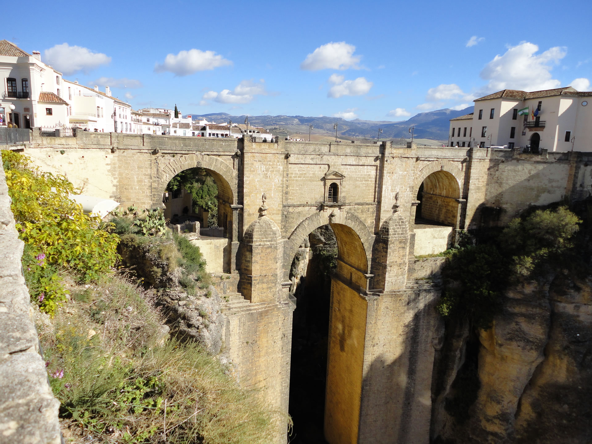 Ronda - a historic old town in the province of Malaga