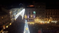 Málaga Christmas lighting Inauguration 2015