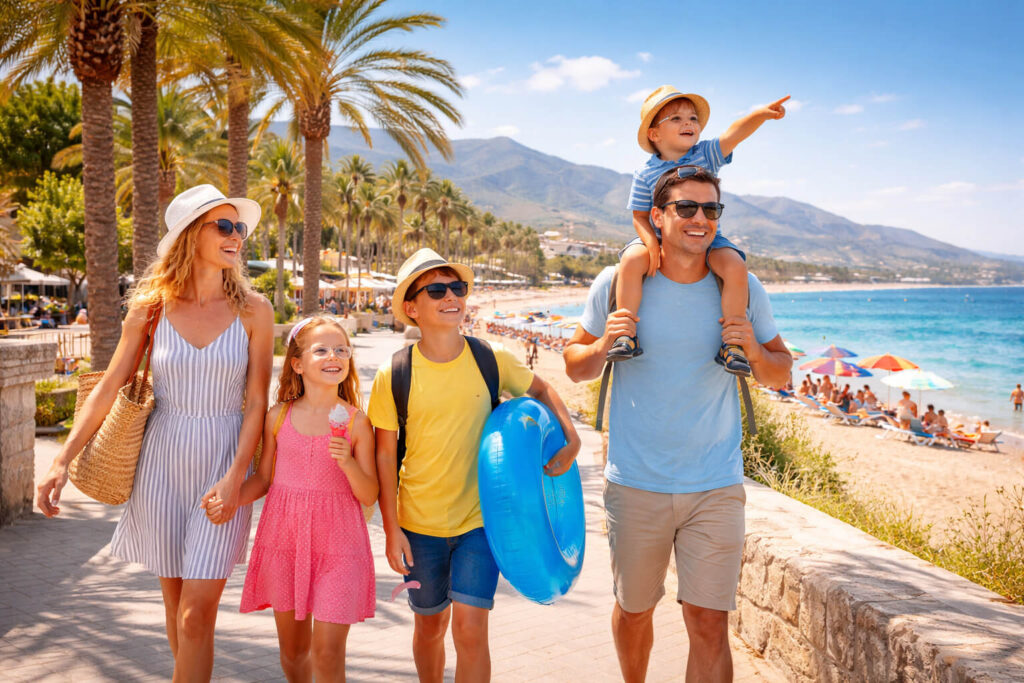 Tips for Traveling with Kids on the Costa del Sol